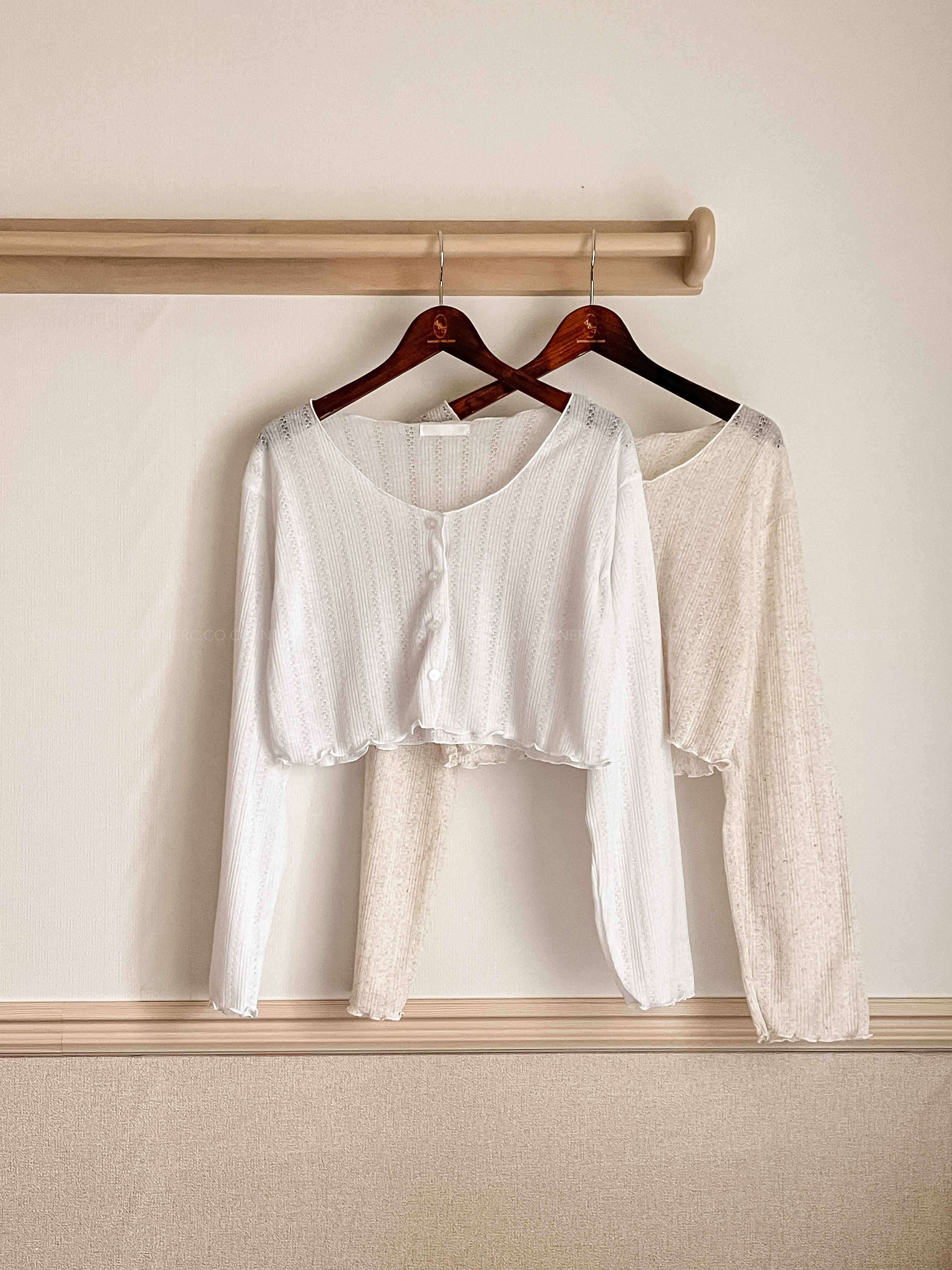 〈29/5～2/6 連線DAY 1〉涼浸浸通花捲邊外套