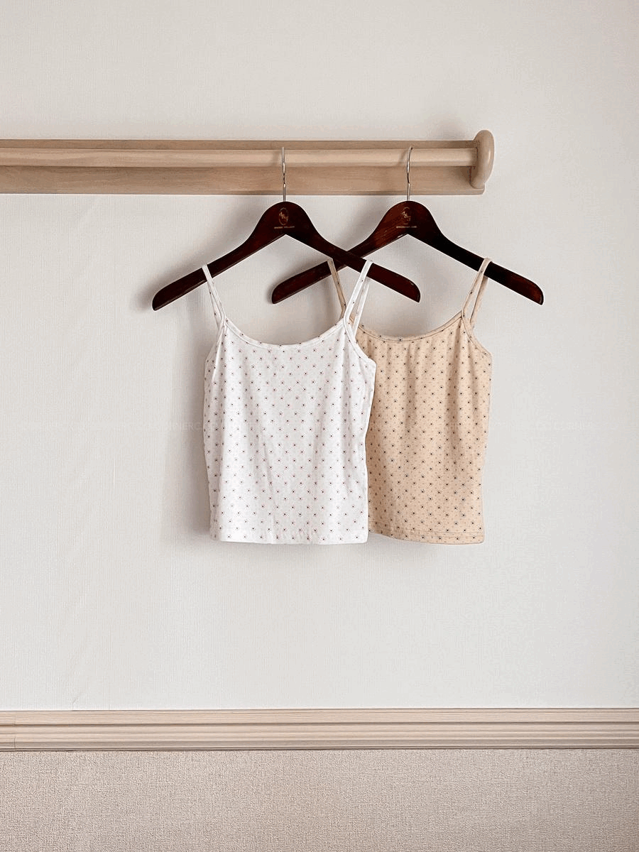 〈29/5～2/6 連線DAY 1〉復古小碎花吊帶背心