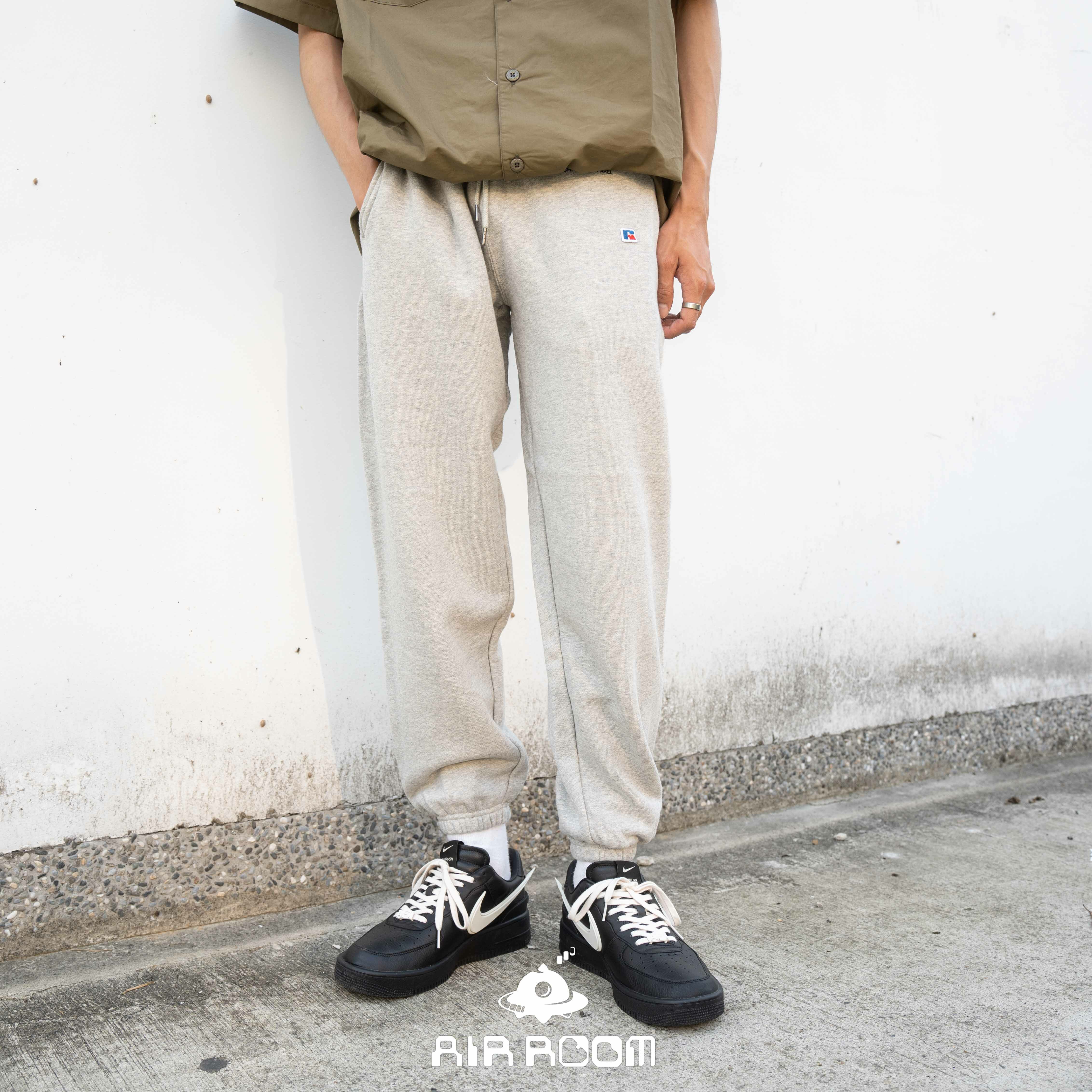 2023SS NEIGHBORHOOD X RUSSELL ATHLETIC SWEAT PANTS 231XRRUN-PTM01 灰色 棉褲