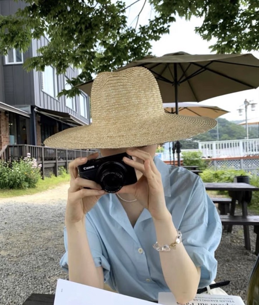 雙色燕麥紳士挺版草帽/兩款