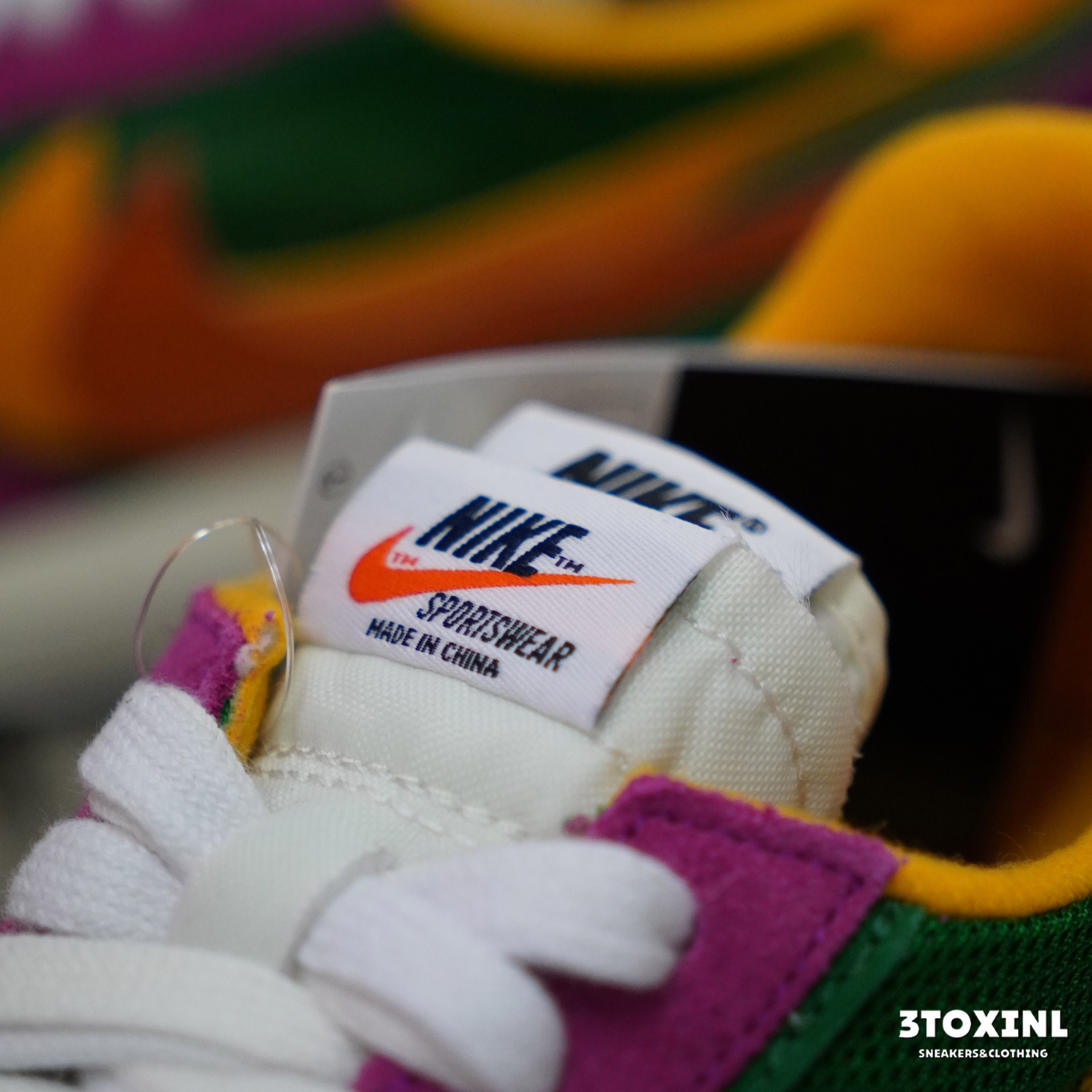 pine green sacai outfit