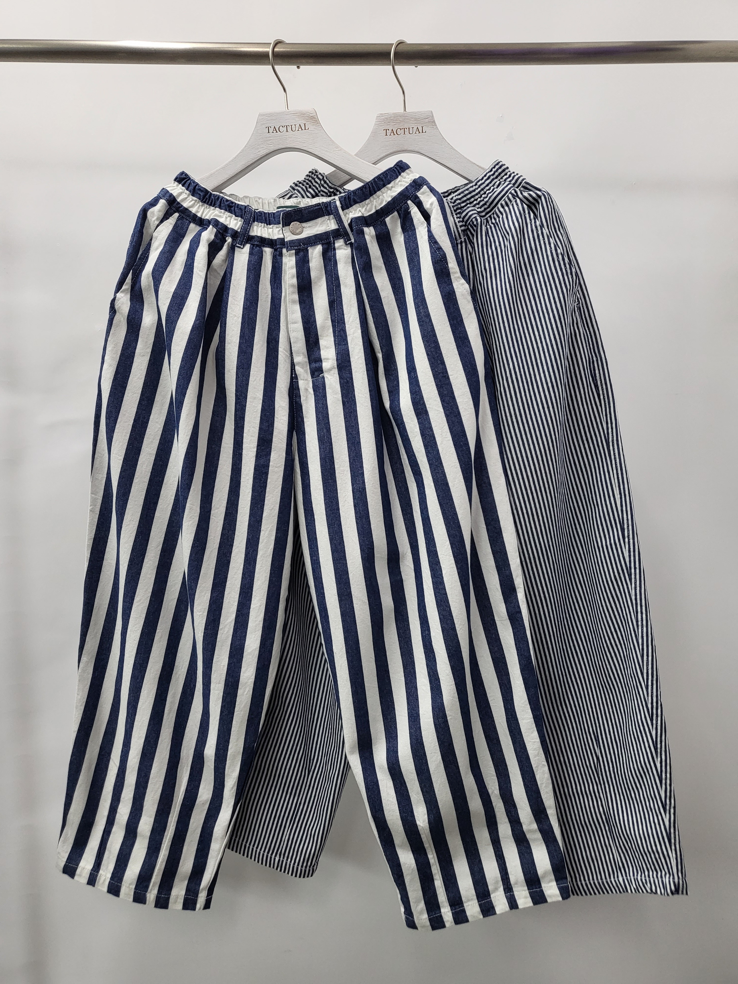 條子鬆身褲 P2420