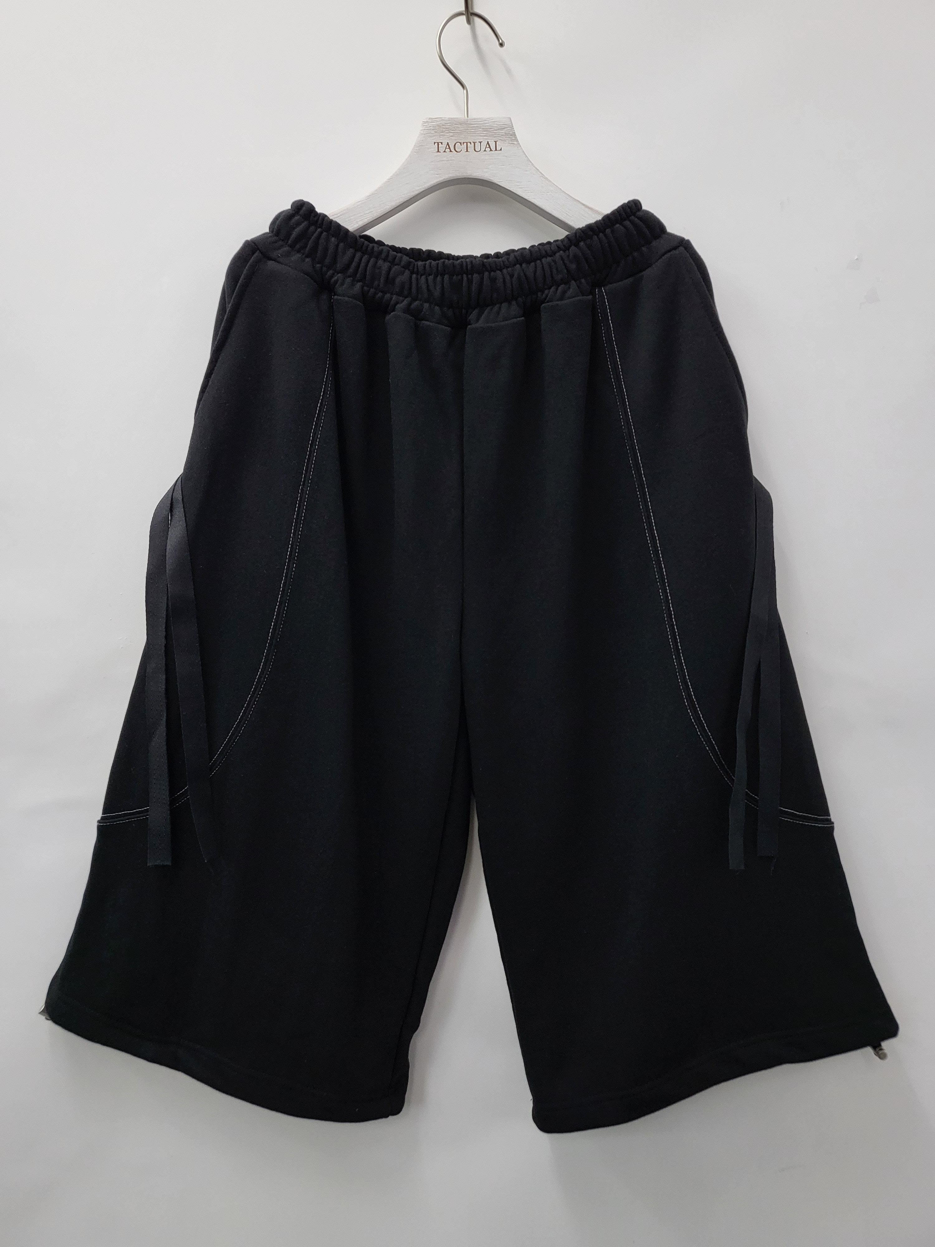 淨色棉質過膝短褲 P2411