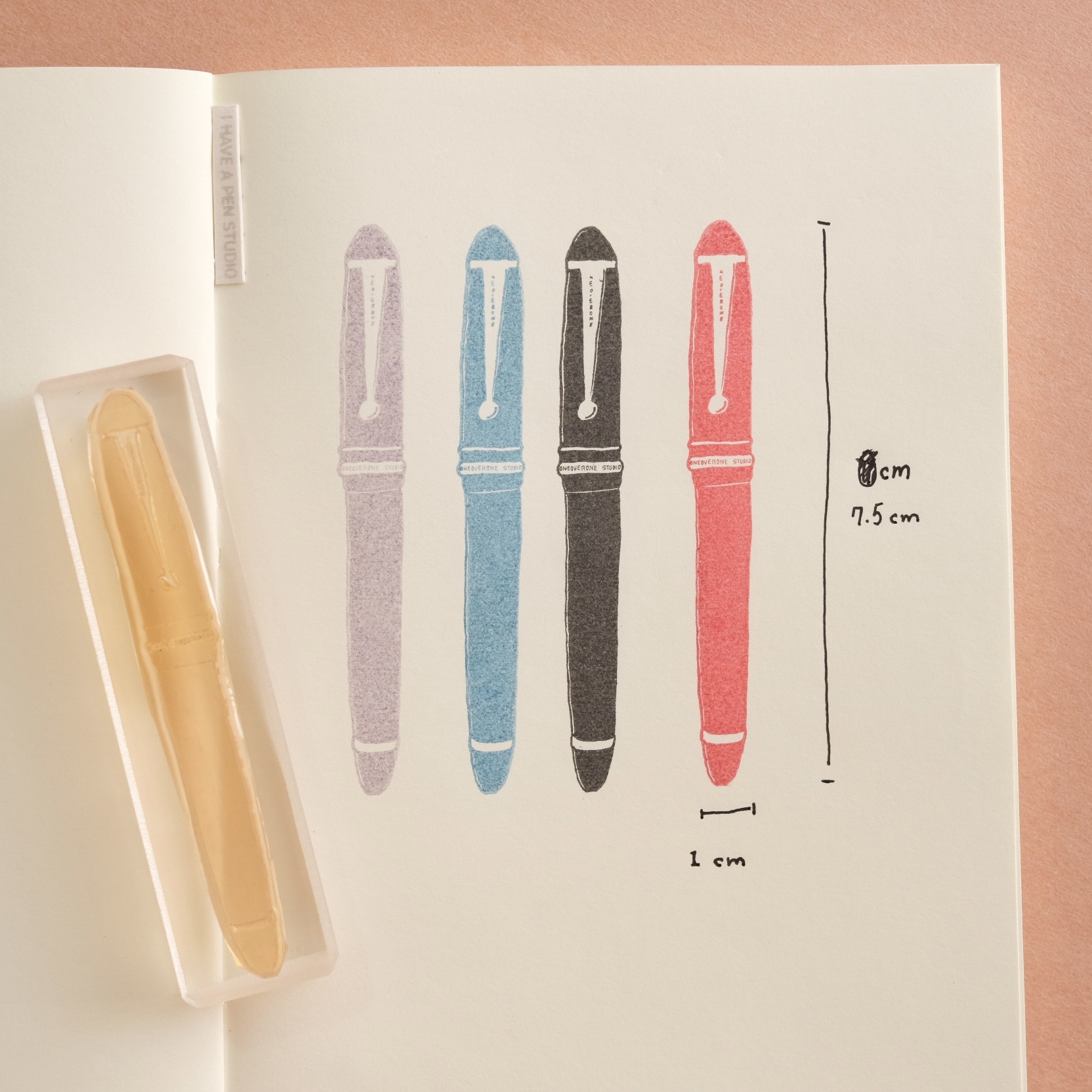 ONEOVERONE studio - Fountain Pen Stamp