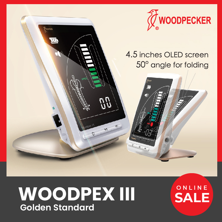 WOODPEX III Golden Standard Apex Locator
