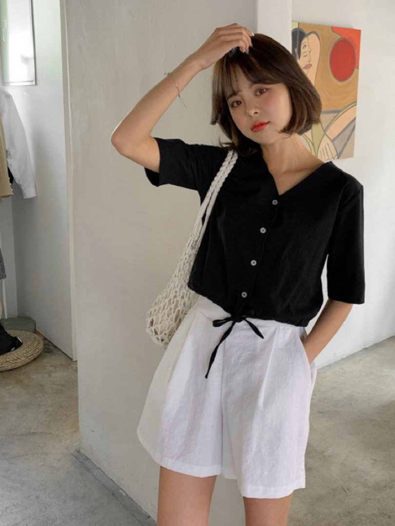 薄料涼爽棉麻短褲 ⚡️搶手貨 ⚡️