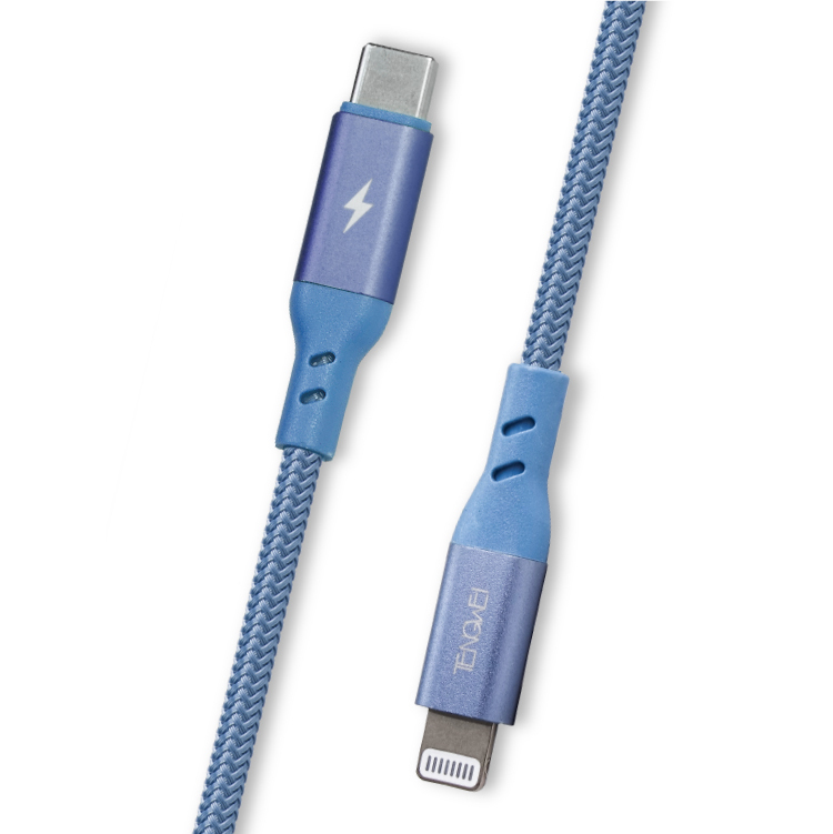 【MFi認證】Type-C to IOS PD 快充魚絲線 48W