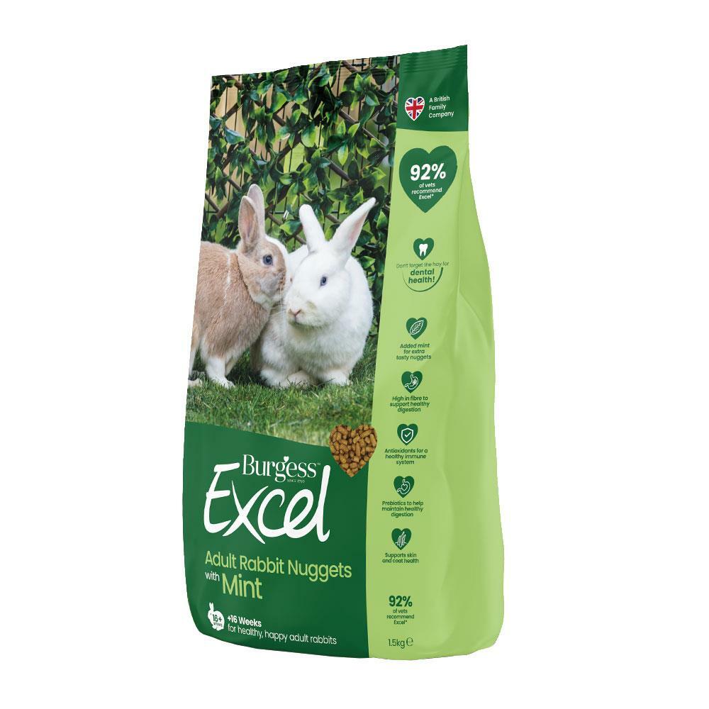【Burgess伯爵】兔飼料 幼兔/成兔/老兔 1.5kg #