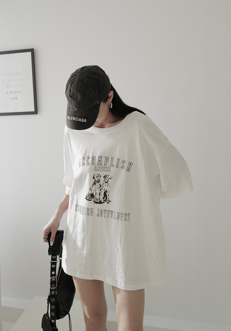 男友大狗寬版T*3色