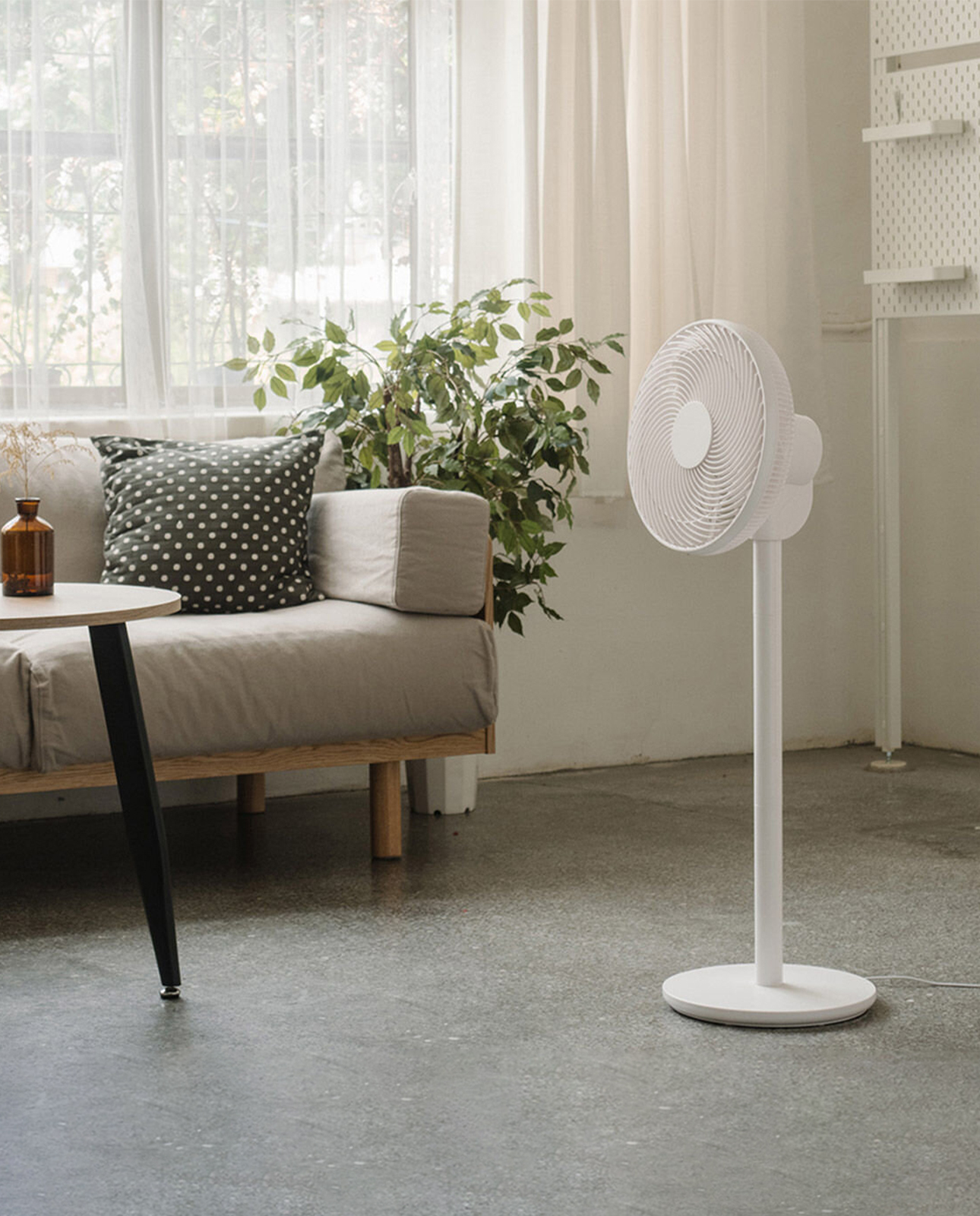 [月付型(新品)出租方案] 正負零 | 3D直流循環風扇【XQS-G630】