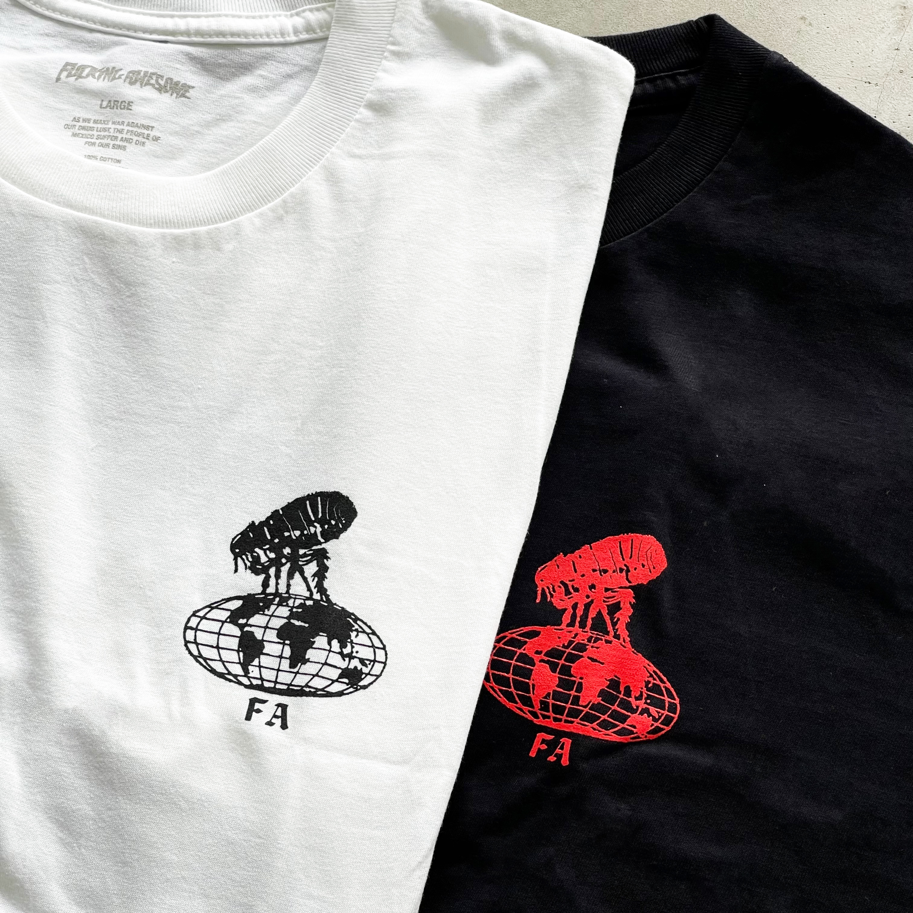 【車庫服飾】FUCKING AWESOME Flea The World Tee