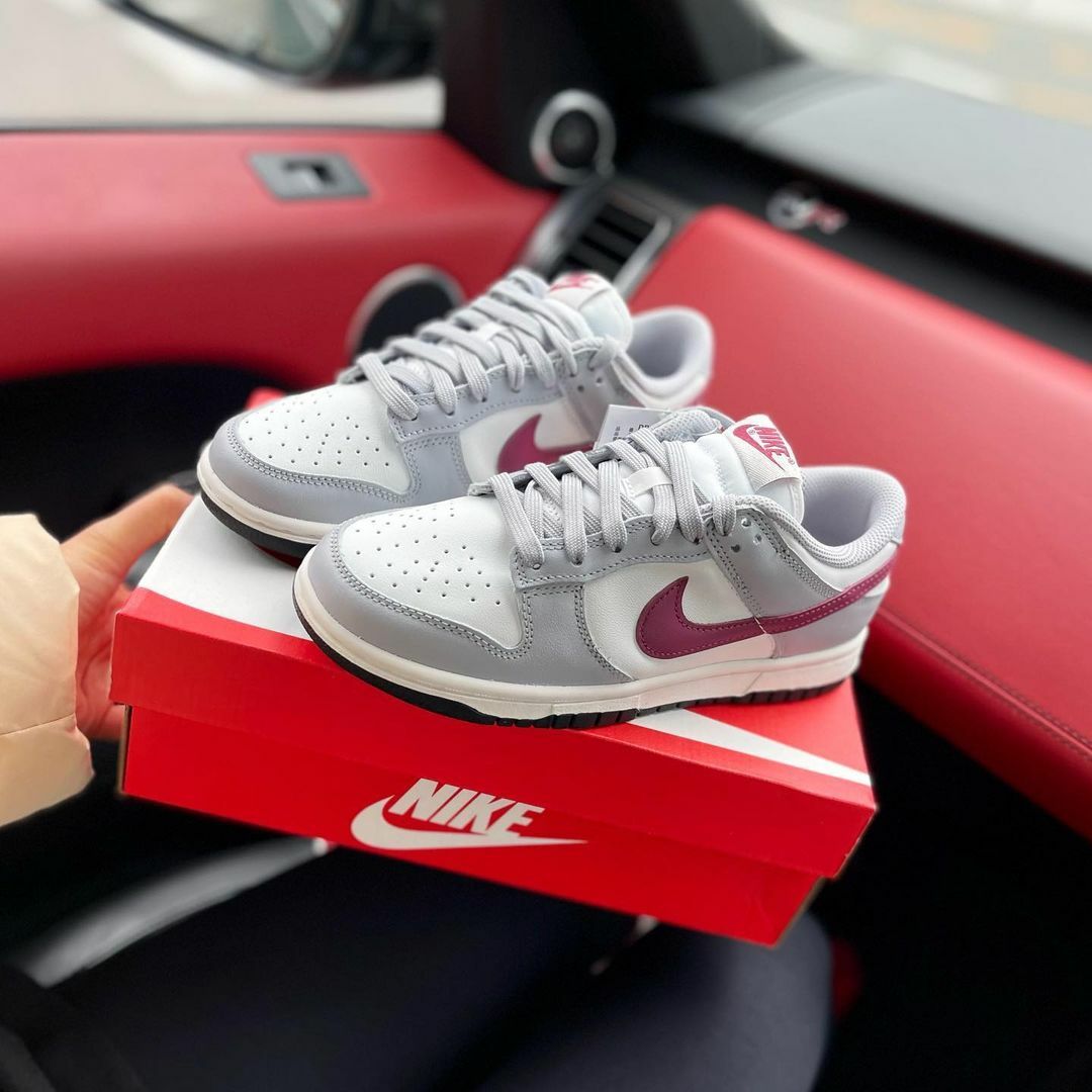 Nike Dunk Low 煙灰酒紅 灰姑娘 白灰 雪中紅 白色 休閒鞋 DD1503-122