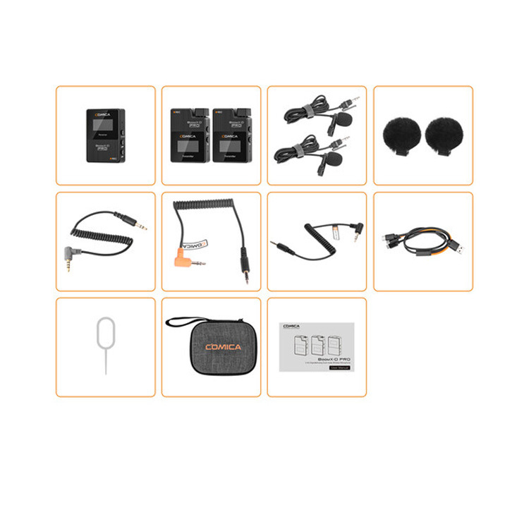COMICA BoomX-D PRO D2 一拖二無線咪