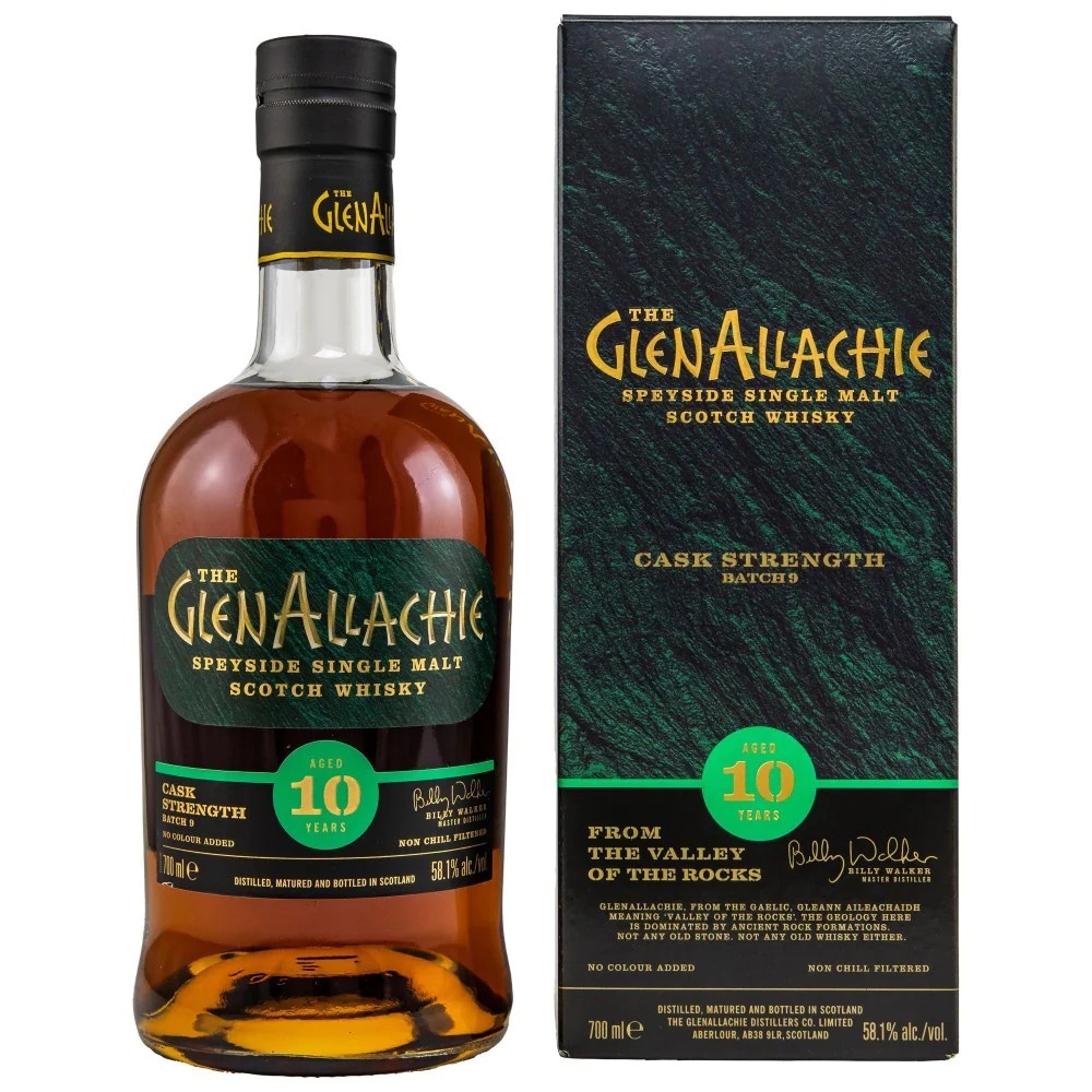Glenallachie 10 Years Cask Strength Batch 9
