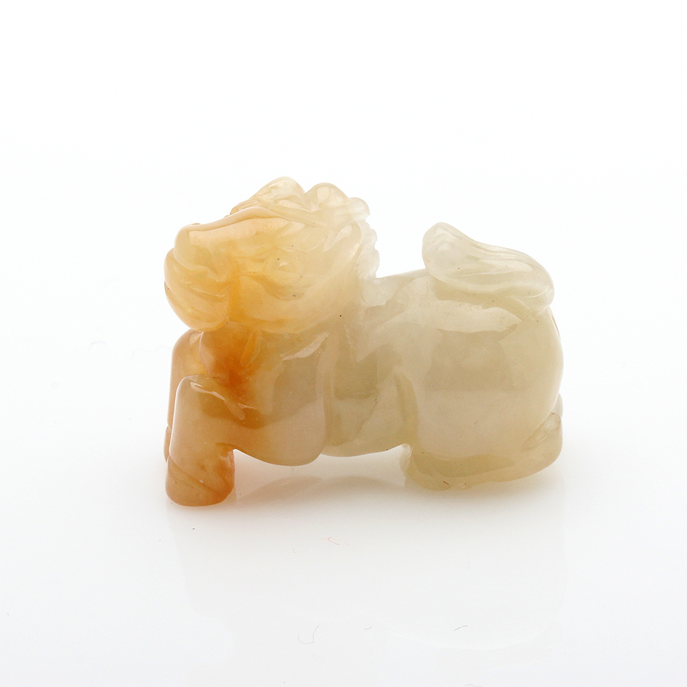 【雅紅珠寶】天然紅翡翠玉項鍊-十二生肖-馬-龍馬精神-A0123