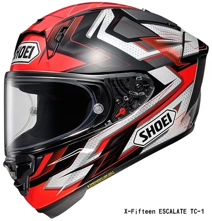 SHOEI X-15 彩繪 ESCALATE TC-1 全罩 競賽