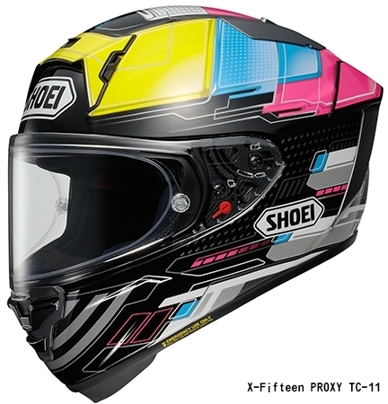 セキュリティ・セーフティ SHOEI X-15 SHOEI X-15 彩繪X2 PROXY TC-11 全罩競賽FIM認證雙D釦X15