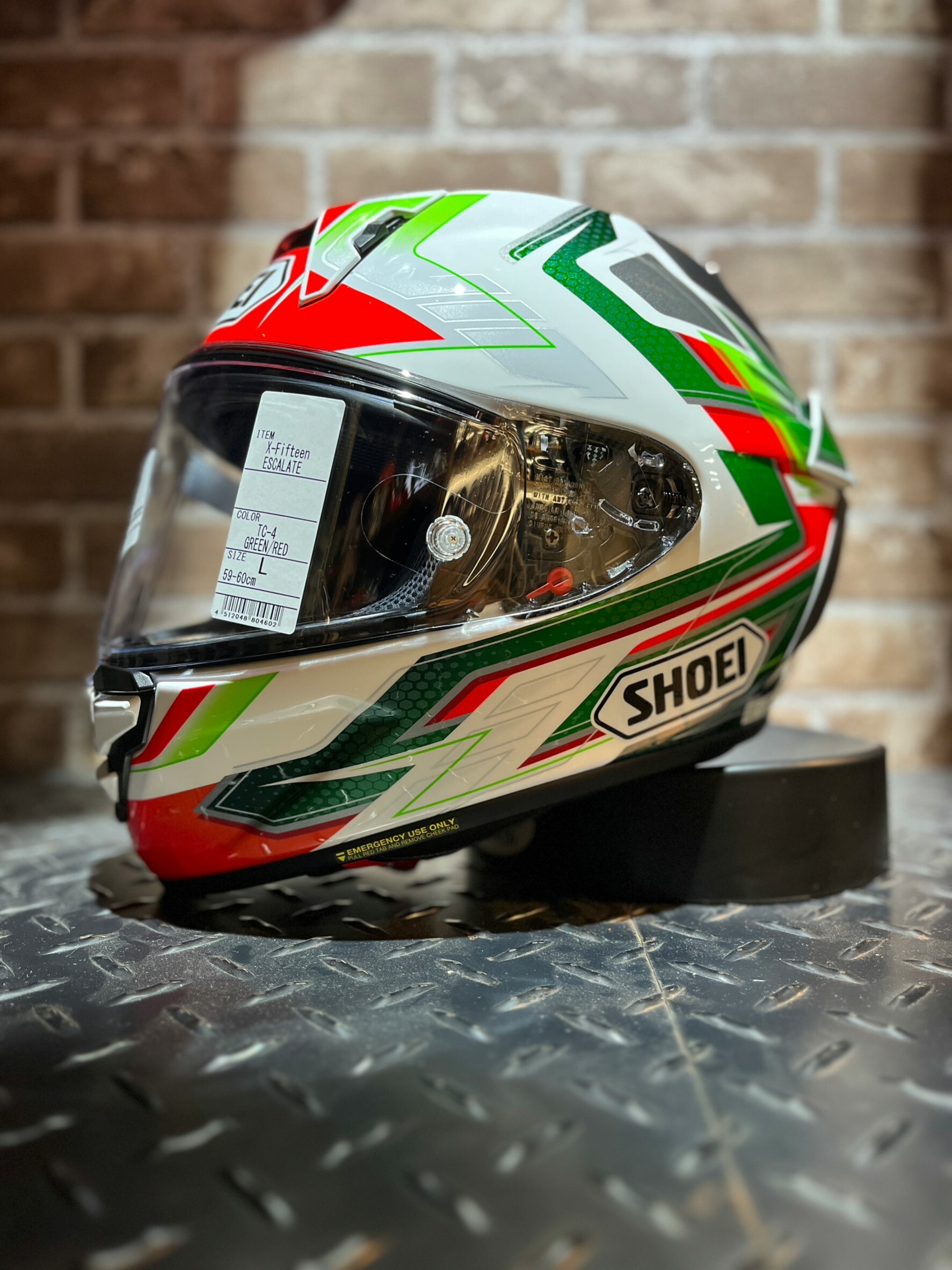 SHOEI X-15 彩繪 ESCALATE TC-4 全罩 競賽