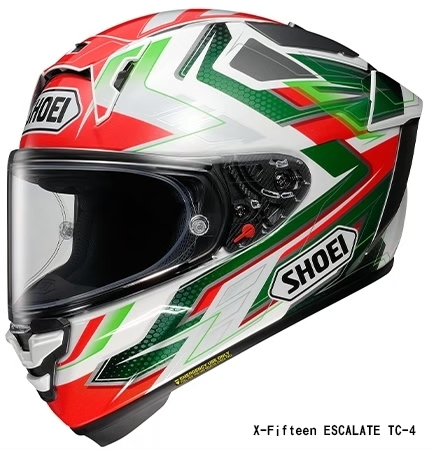 SHOEI X-15 彩繪 ESCALATE TC-4 全罩 競賽