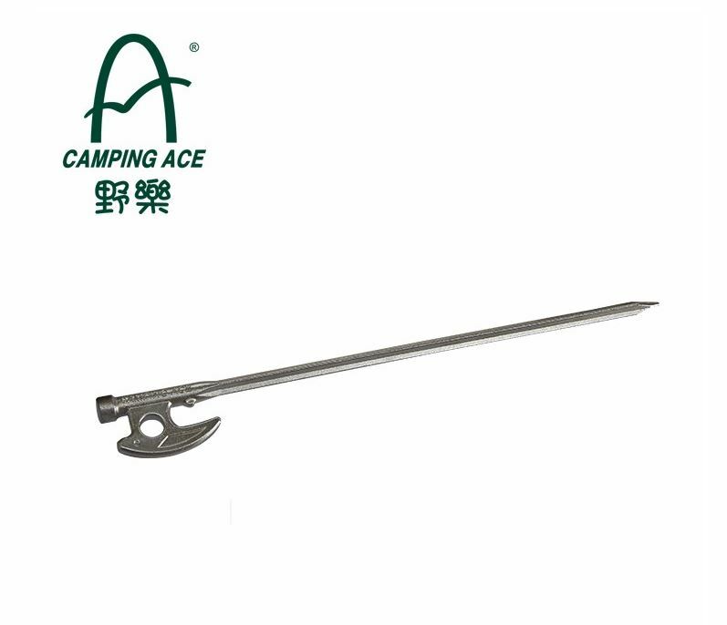 CAMPING ACE 野樂 ARC-112A-30 不銹鋼圓月彎刀大營釘 30 單支裝 抓地力/穿透力/耐用度 69CARC112A