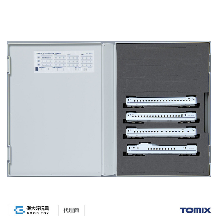TOMIX 98519 新幹線 JR N700-8000系 山陽．九州新幹線 增結 (4輛)