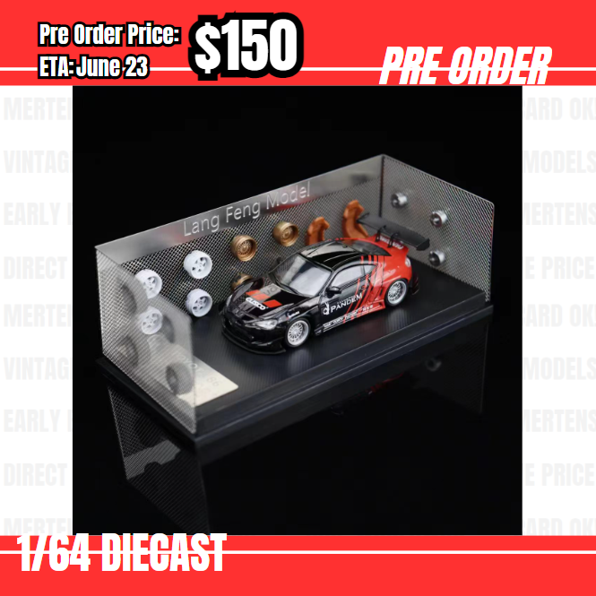 Pre Order-$150 LF Model 1:64 Toyota 86 Pandem Advan Livery [OD31/05]