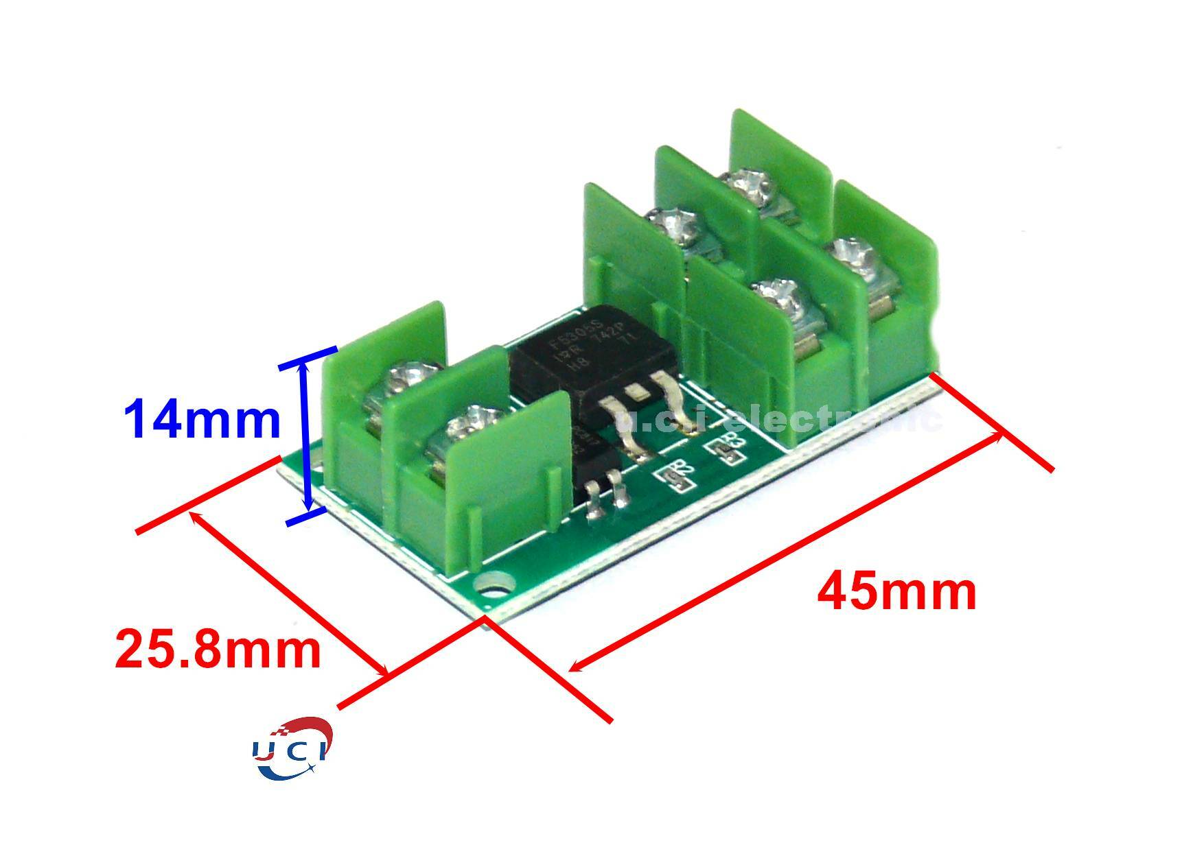 【UCI電子】 (中) MOSFET電子開關控制板 脈衝觸發開關模組 直流控制 MOS 場效應管 光耦