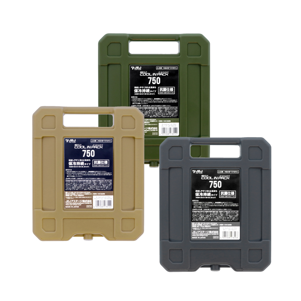 【日本JEJ ASTAGE】COOL IN PARK 抗菌保冷冰磚750g 共三色