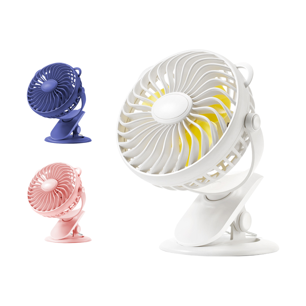 【POLYWELL】 多功能夾式風扇 三色