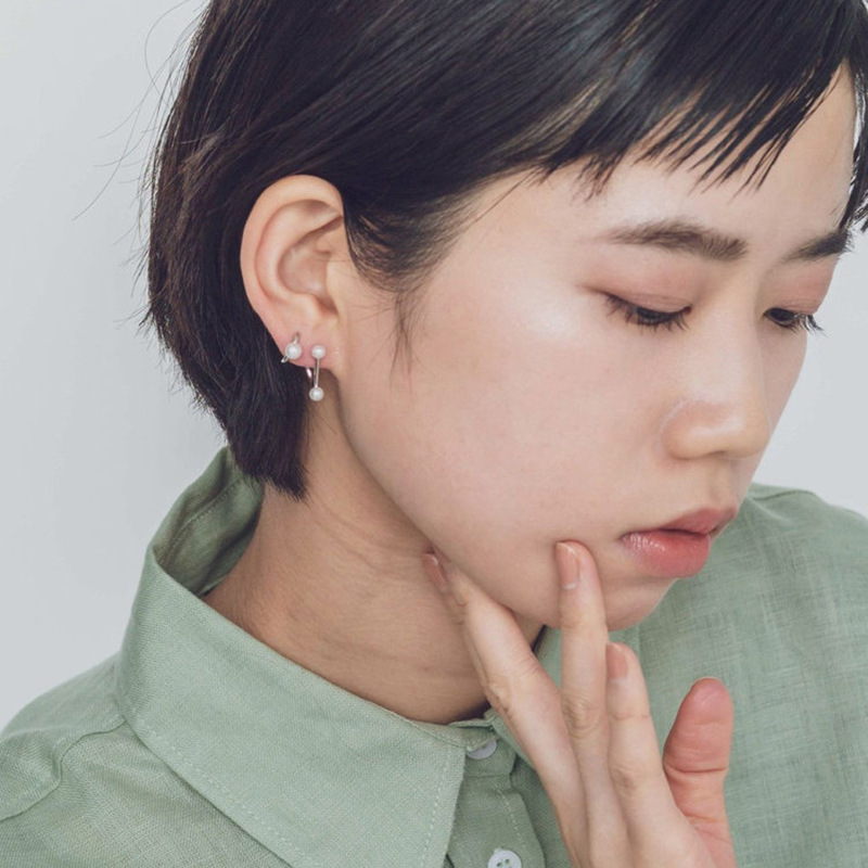 【輕奢】阿提米斯的夢想-14K金+925純銀珍珠耳環