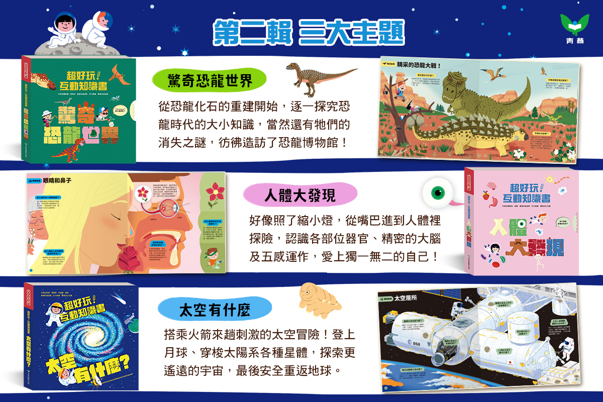 KiDiDOC 超好玩互動知識書 第二輯