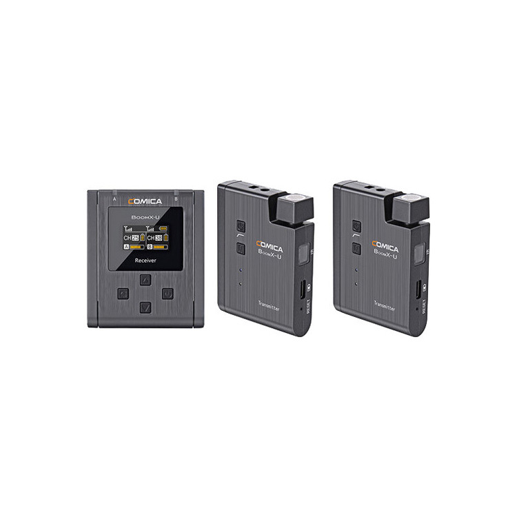 COMICA BoomX U2 Digital Wireless Microphone 一拖二