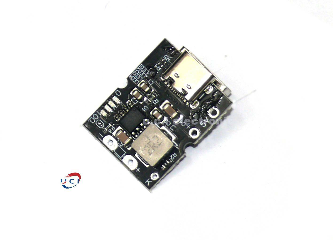 【UCI電子】 (E-15) 高精度5V2A充放電一體模組 Type-C輸入 相容4.2V/4.35V鋰電池