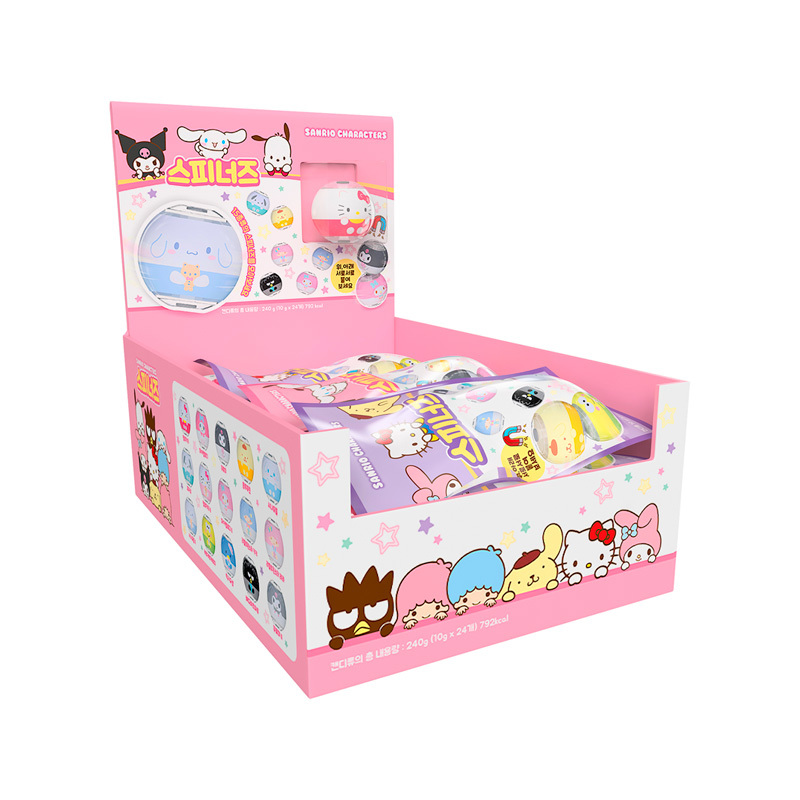 Sanrio Characters 盲抽卡通人物磁石波連軟糖 10g (款式隨機發貨)