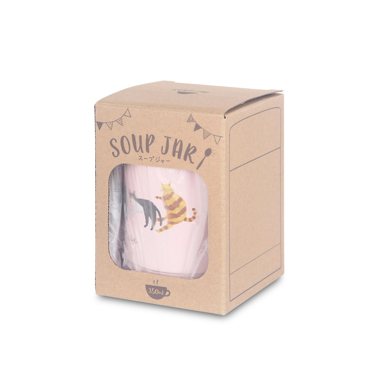 日本 FRIENDS HILL TAACHAN貓 350ml飯壺 -716735