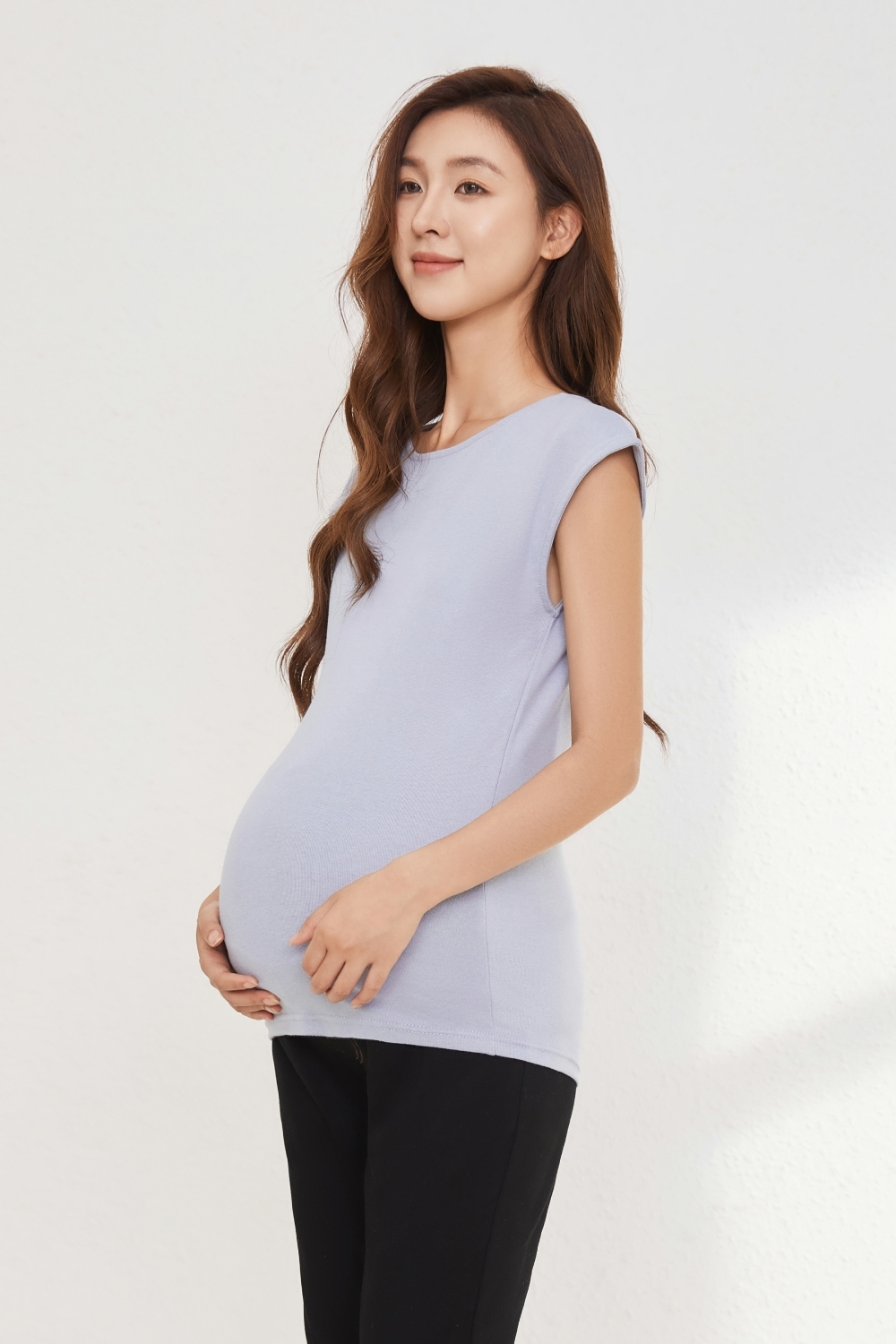 【恬然系列】簡約超彈力棉修臂上衣-4色