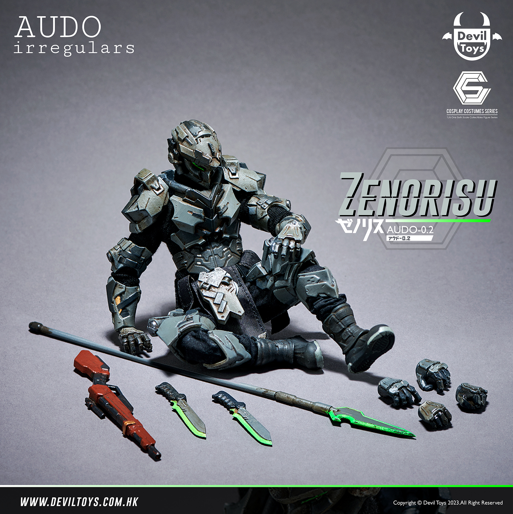 Devil Toys x AUDOirregulars 1 12 Zenor