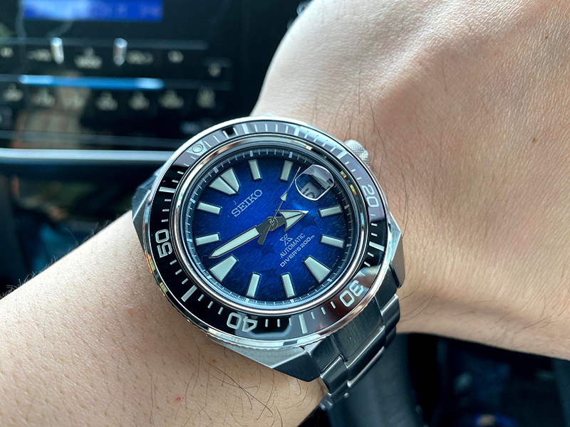 SEIKO SRPE33K1 海洋系列 藍色錶面 男士裝 不銹鋼自動手錶 SRPE33K1