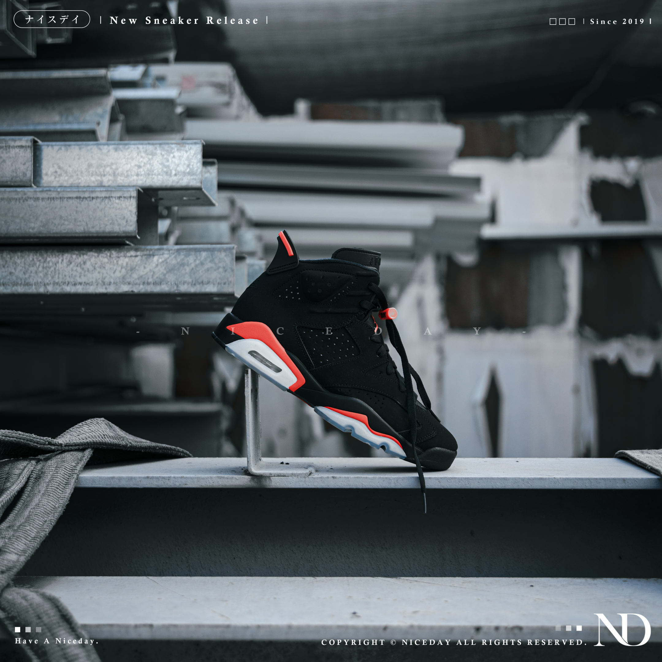 NICEDAY 代購 Air Jordan 6 Retro 黑紅 大魔王 六代 384664-060