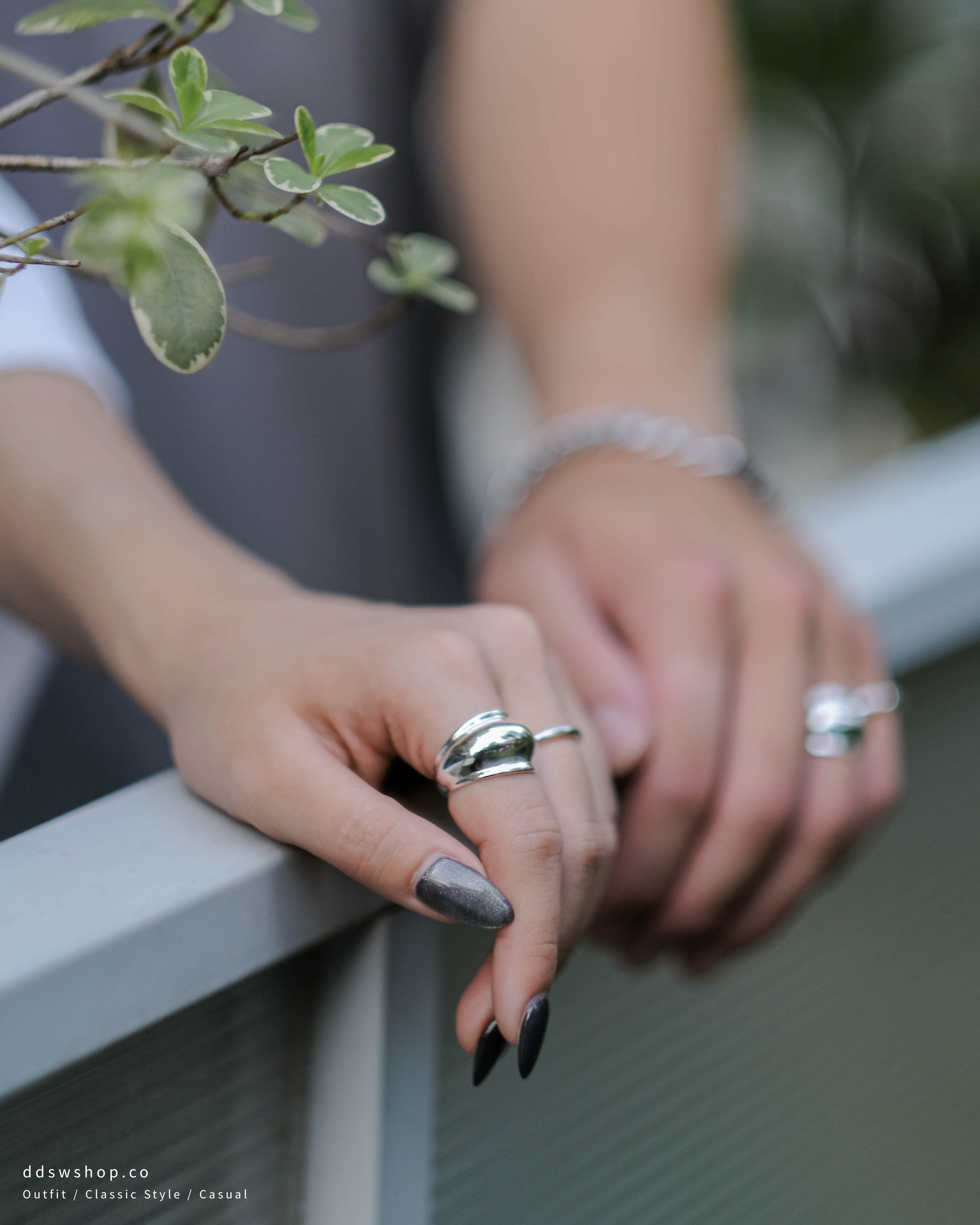 D.ecorate 重工蝸殼戒指