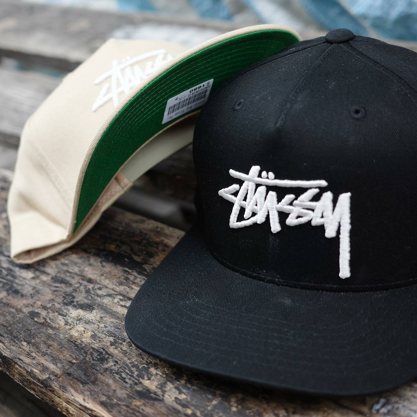 Stussy Big Stock Crown Cap  大Logo 後扣帽