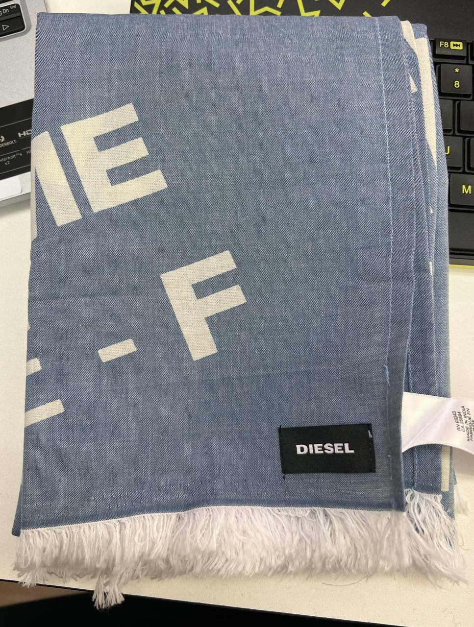 [S] DIESEL TOWEL,DENIM, 8059010628386 [FINAL SALES] (SDS27)