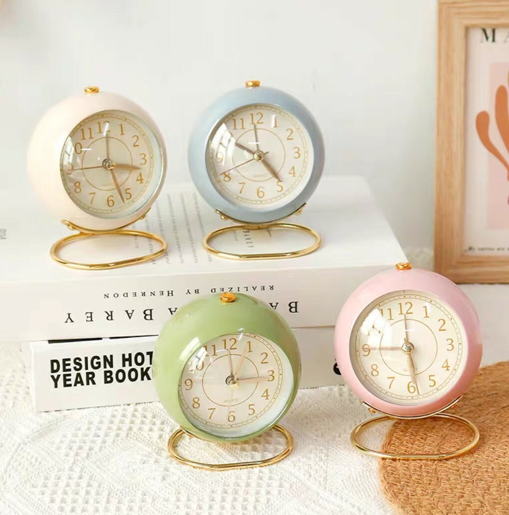 北歐INS風靜音小鬧鐘
