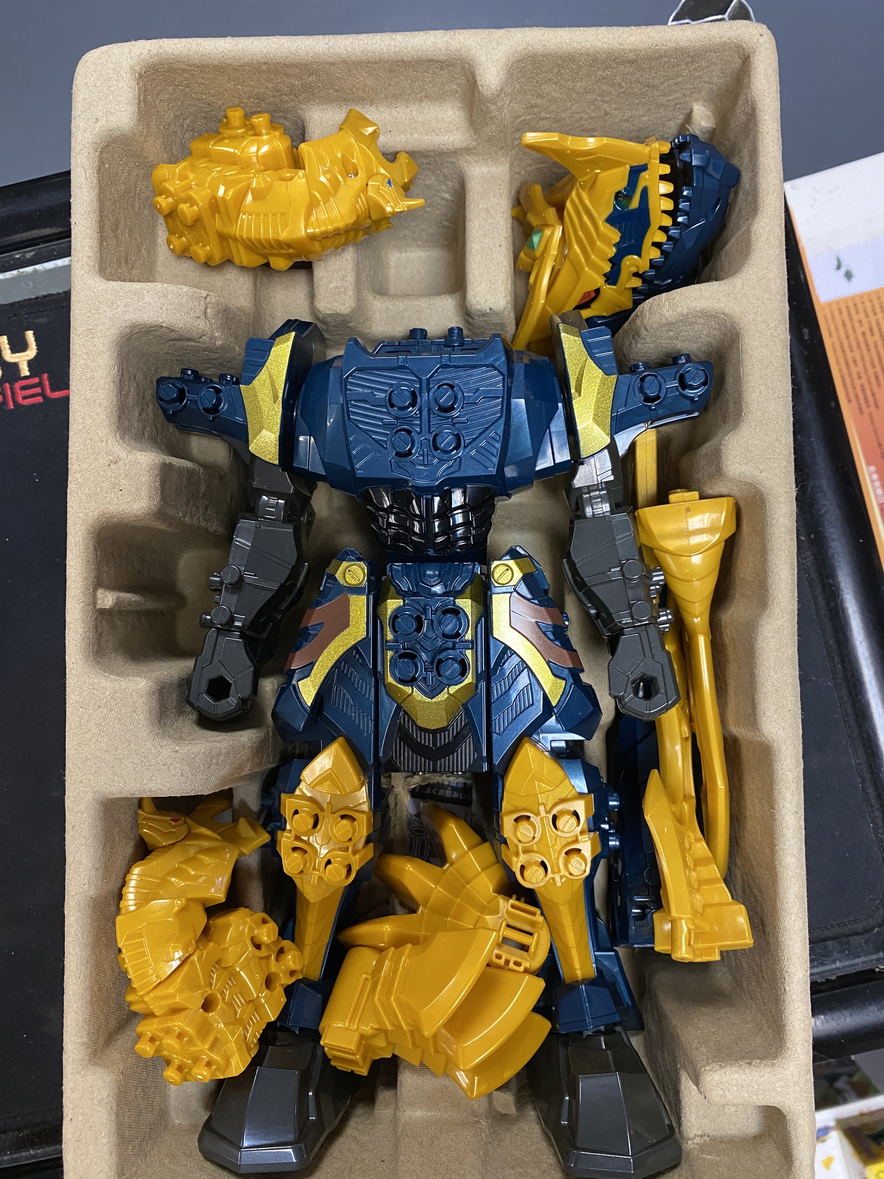 戰隊系列-DX 騎士龍戰隊 古代龍  (無龍魂)