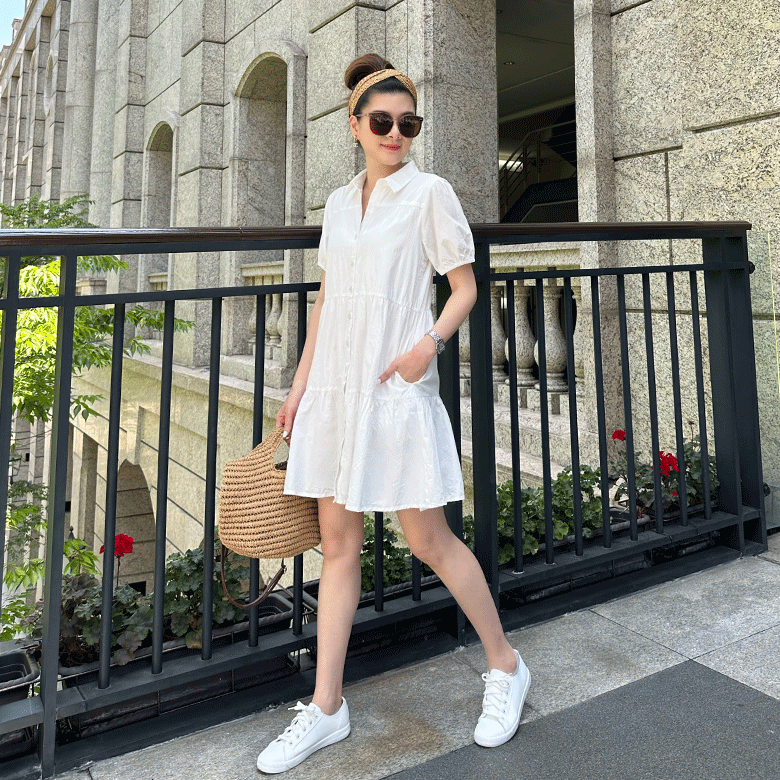 AFS法式襯衫洋裝