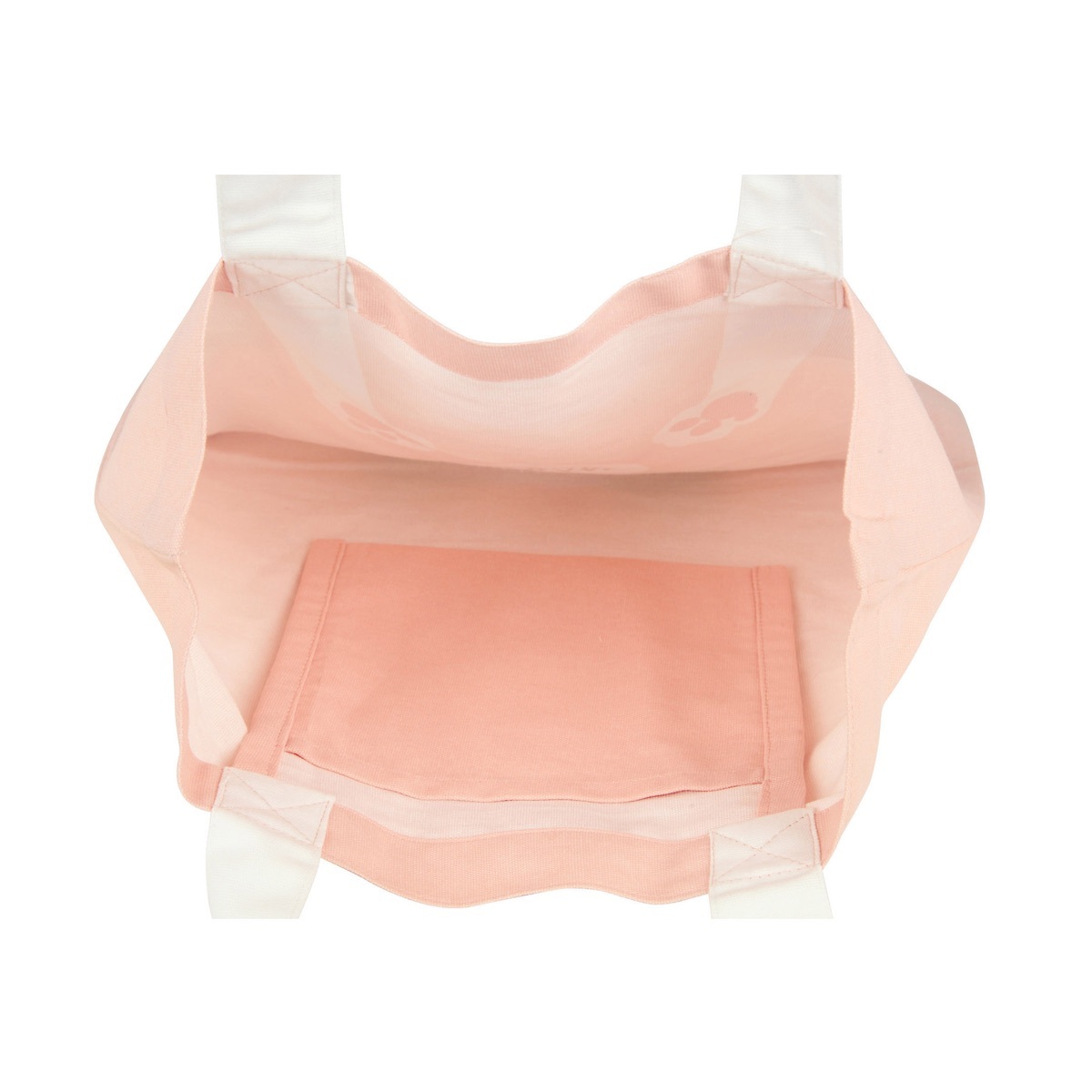 日本 FRIENDS HILL TAACHAN白貓 貓爪子手挽設計布袋 (39 x 38cm)-粉色 -828247