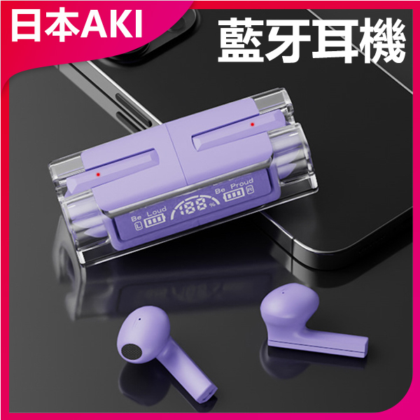 Japan AKI Translucent Touch Bluetooth Headset (A0139)