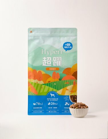 【Hyperr超躍】鮮肉糧佐凍乾－雞肉+牛肉