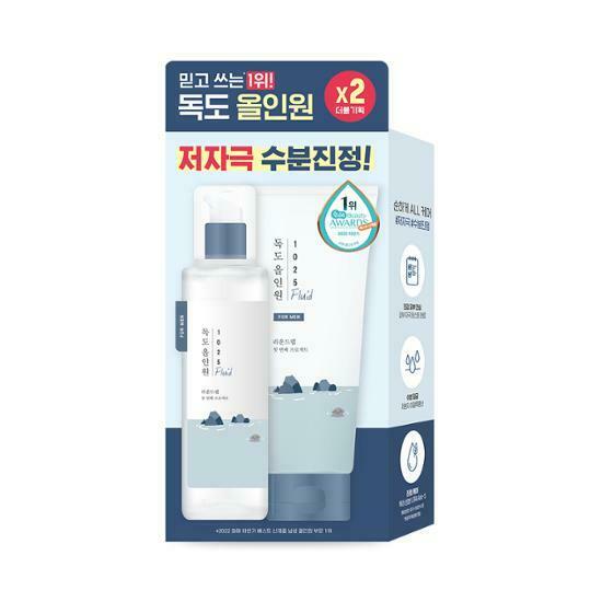Round Lab For Men 1025 Dokdo All-In-One Fluid 200ml [Olive Young Double Planning Set]