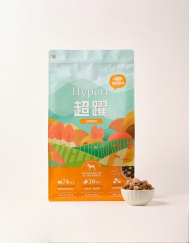 【Hyperr超躍】鮮肉糧佐凍乾－雞肉+雞肉